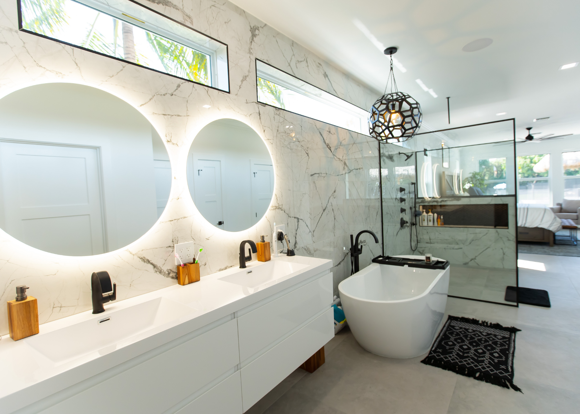 Maryscrams Interior Design Palm Beach Bathroom